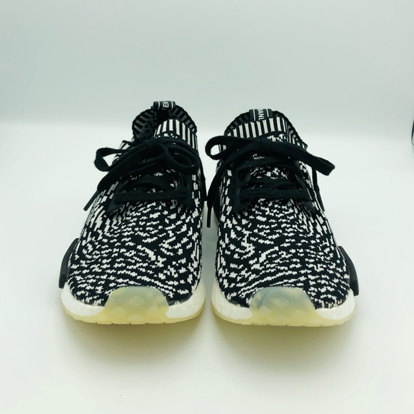 Men’s Adidas NMD R1 PK Original ZebraBlack Shoes 8 main image 8